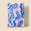 Morandi Tone Abstract Botanical Blanket – Scandinavian Minimalist Throw for Sofa, Home Decor or Caf–Dual Purpose Plush Blanket