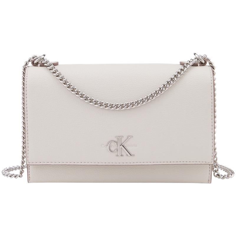 

Новая женская сумка через плечо CALVIN KLEIN из искусственной кожи среднего размера, бежево-абрикосовая, DH2806-WGY 21.3*6.1*13.0CM