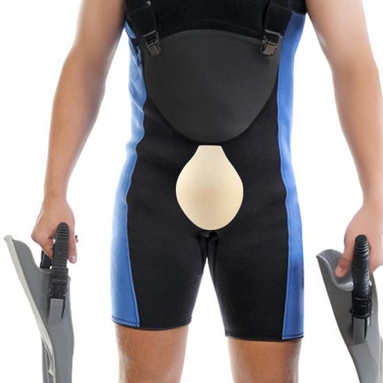 Men's Underwear Cup Enlarge Pad 3D Bulge Enhancing Cup Front Enlarge Sponge Pad for Swimwear Briefs G String Thongs Shorts