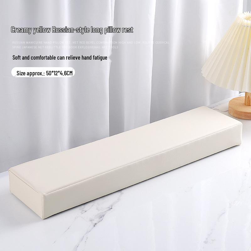 

Minimalist Raw Wood Hand Rest Cushion for Nail Art - Russian Style