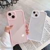 Luxury Clear Candy Color Phone Case For iPhone 17 16 15 14 13 12 11 Pro Max Plus 16E Shockproof Bumper Protective Cases Cover
