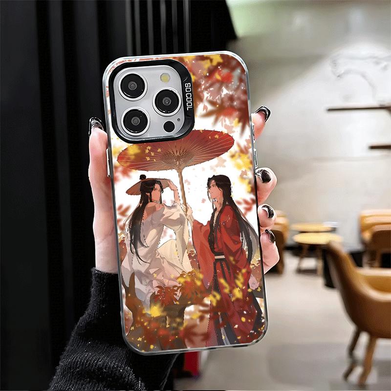 Heaven Official's Blessing Anime Soft Phone Case for iPhone 15 16 17 Pro Max 17Air 16E 14 Plus 13 12 Mini Shockproof Cover Back