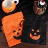 Handbag Pumpkin Gift Bag Jewelry Organizer Drawstring Storage Pouch Halloween Candy Bag  Halloween