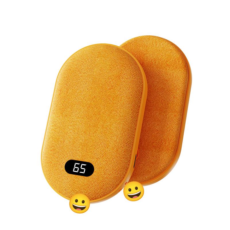 2025 Magnetic Plush USB Rechargeable Hand Warmer with Digital Display