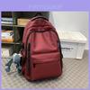 Stylish High-capacity Backpack Trendy Lightweight Waterproof Design For School Commute Travel Unisex Bag