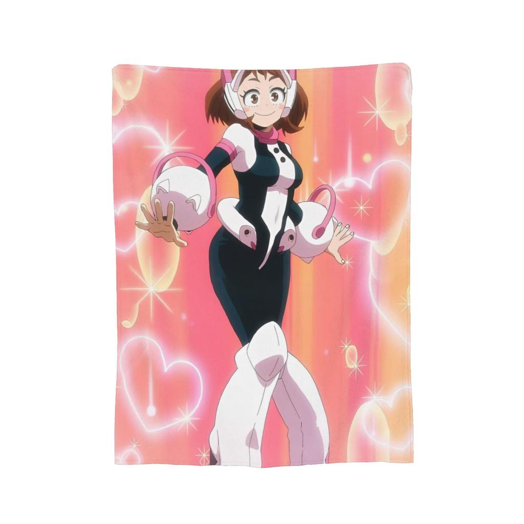 Katsuki Bakugou My Hero Academia Blanket Plush Novelty Warm Throw Blankets for Bedding Lounge Winter,