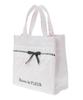 Maison de FLEUR Cotton Frill Tote Size Tote Bag 08001002700 2-Way Bag, Pink, F,
