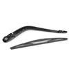 Svart Bakre Vindrutetorkararm & Blad Set Passar för Honda JAZz FIT 20022008