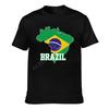 Brazil Flag Brazilian Country Map ITS IN MY DNA Men Women Tshirt Boys Tees T Shirt Hip Hop Tshirts XS5XL 100 Cotton