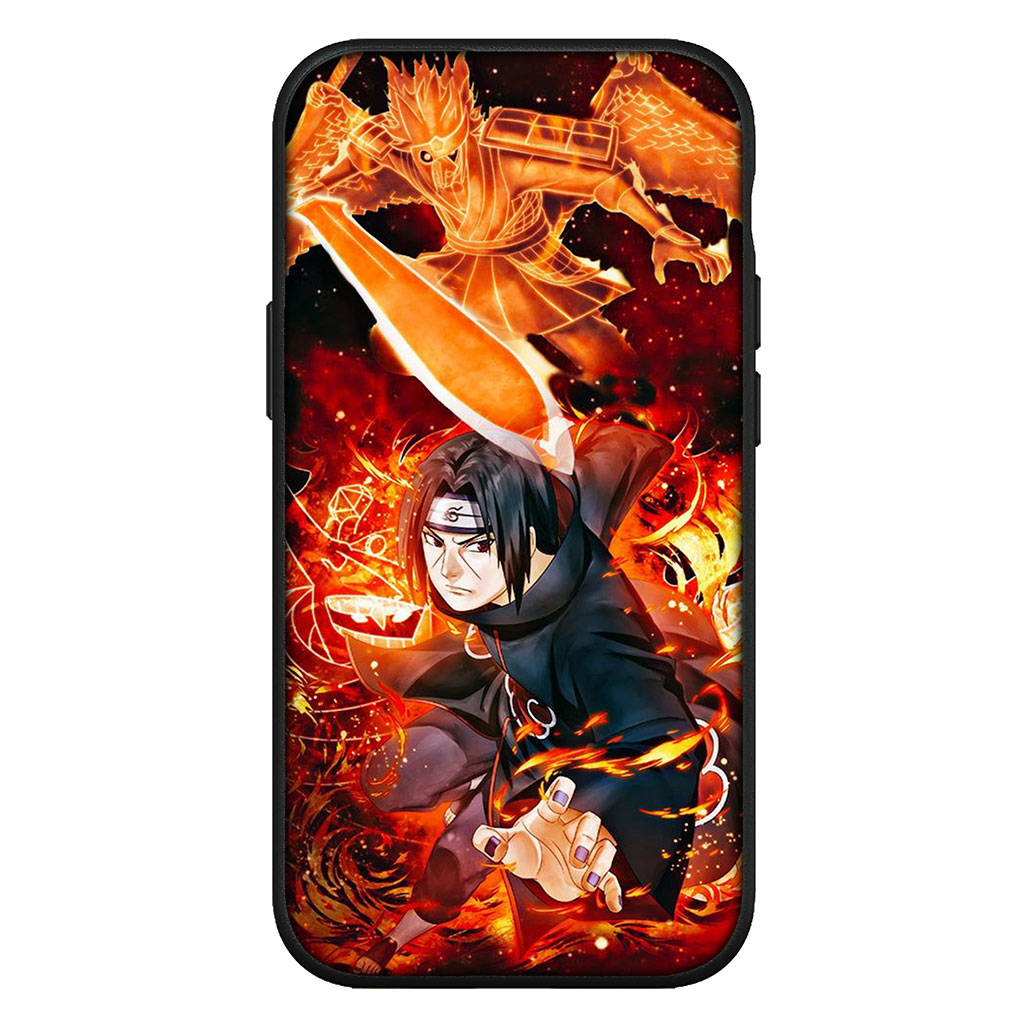 For iPhone 16 15 Xiaomi Redmi Note 14 13 12 11 Pro Max X 16e Samsung Galaxy S25 S24 S23 Moto OPPO Huawei Comics Naruto Itachi Uchiha Sasuke Phone Case