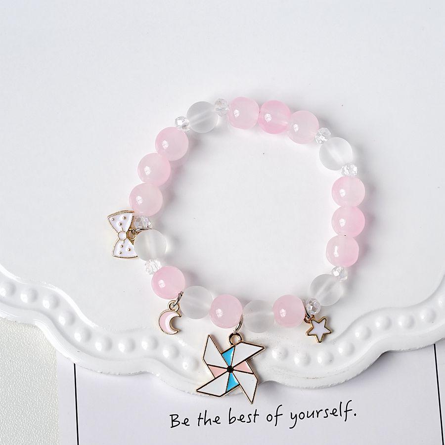 2023 Korean Style Temperament Cute Cinnamoroll Crystal Beaded Bracelet for Women