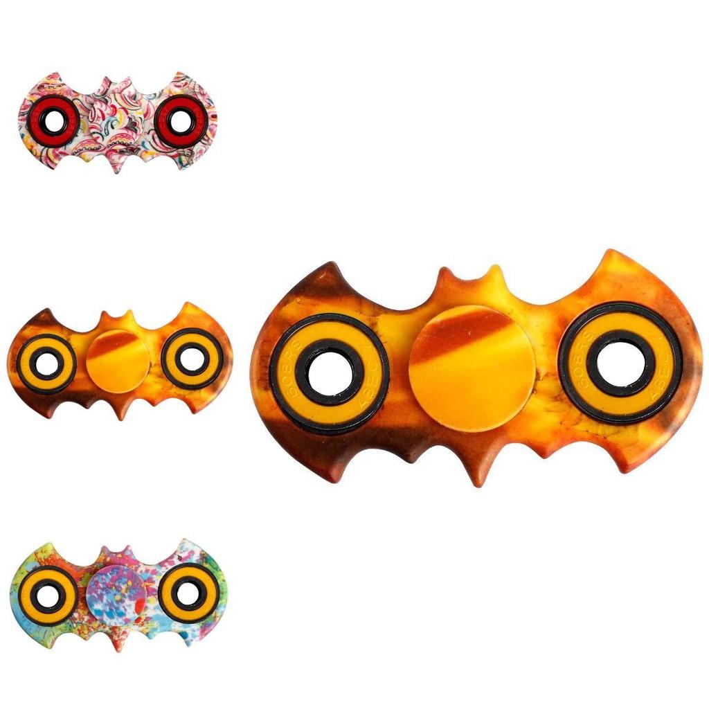 Batman Fingertip Gyro Stress Reliever Abs Stainless Steel Material Yellow Red Green Light Blue Black