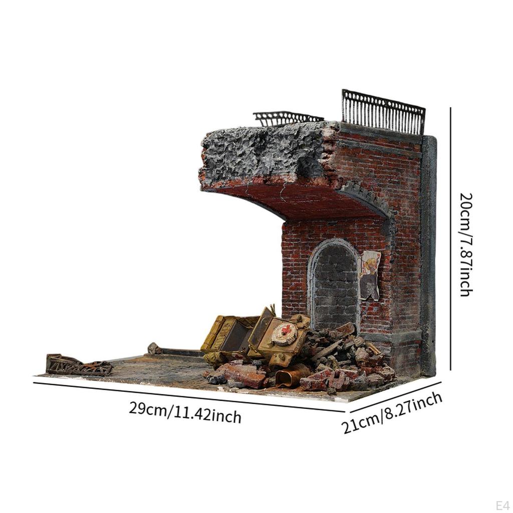 1/35 Bridge Assembly Kit for Diorama And Landscape Setup