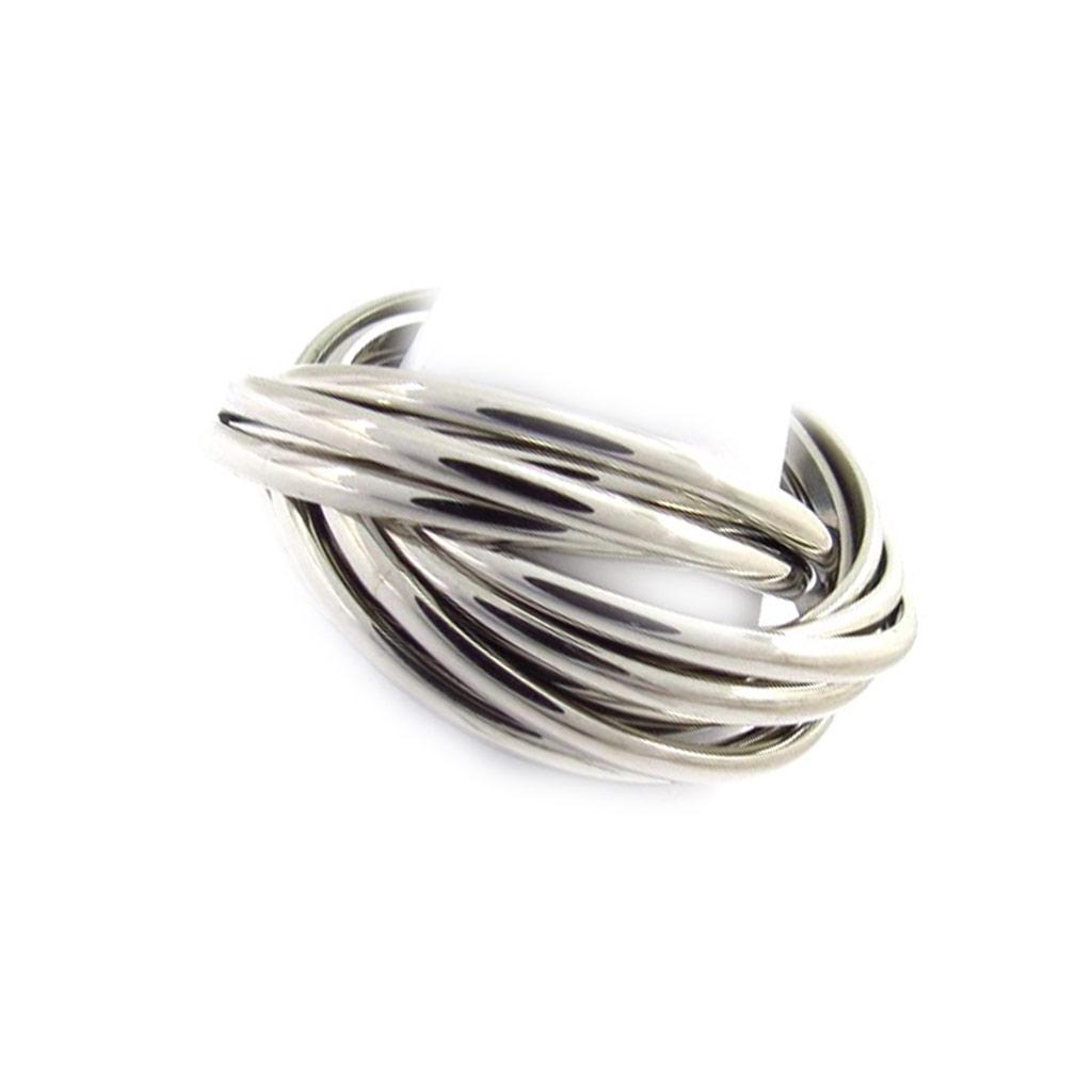 Weekly Steel 'Choreography' Silver - 8 Mm