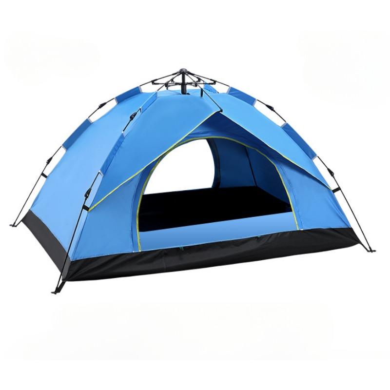 Outdoor Tent Automatic Sun Protection Windproof Quickly Open Household Folding Waterproof Outdoor Camping Picnic Tent 3-4 People