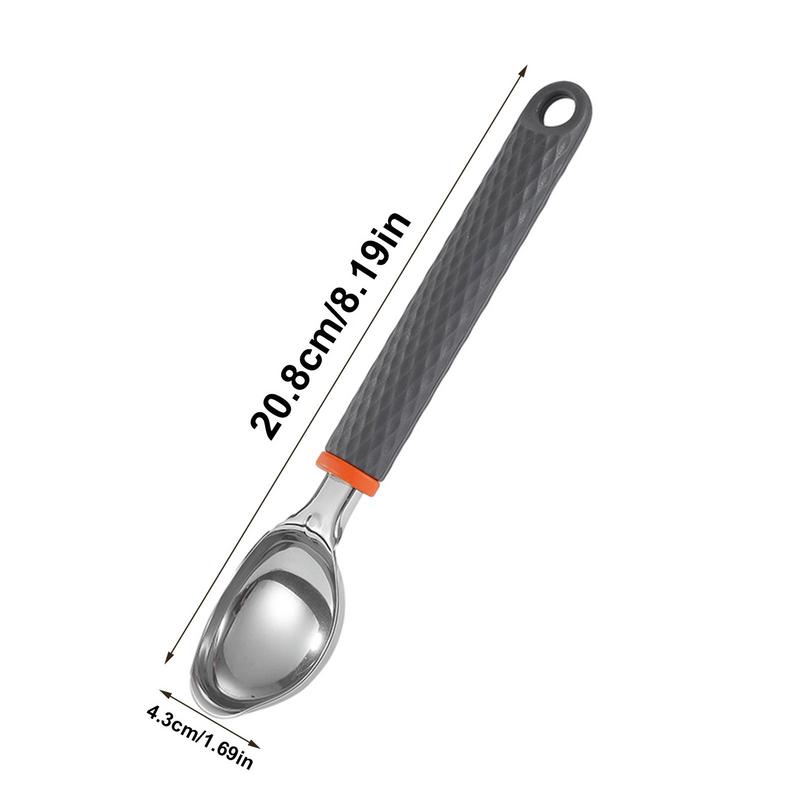 Premium Ice Cream Scoop With Trigger Ice Cream Scooper Stainless Steel, Heavy Duty Metal Icecream Scoop Spoon Kitchen Gadget