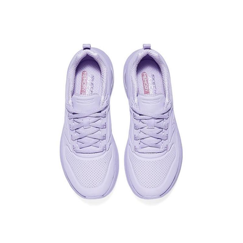 Skechers Women Fashion Support Light Platform Low Top Casual Running Shoes Lavender 150136-LAV