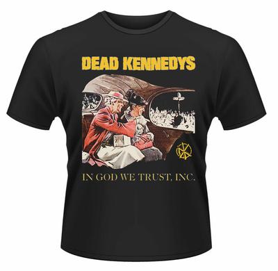 Black Classic Punk Rock Tee Unisex T-shirt Dead Kennedys In God We Trust