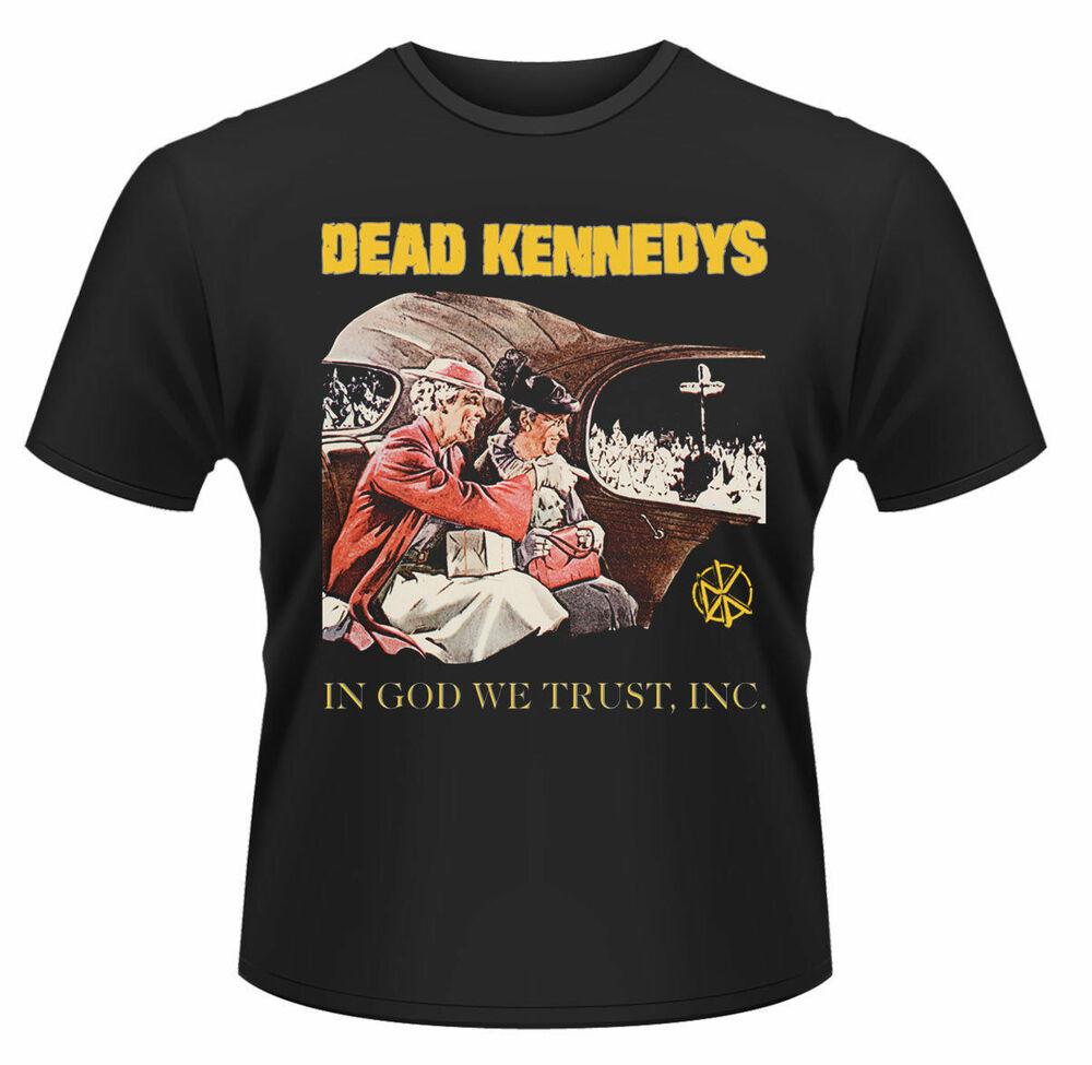 

Футболка унісекс Dead Kennedys In God We Trust. Чорна класична панк-рок футболка L