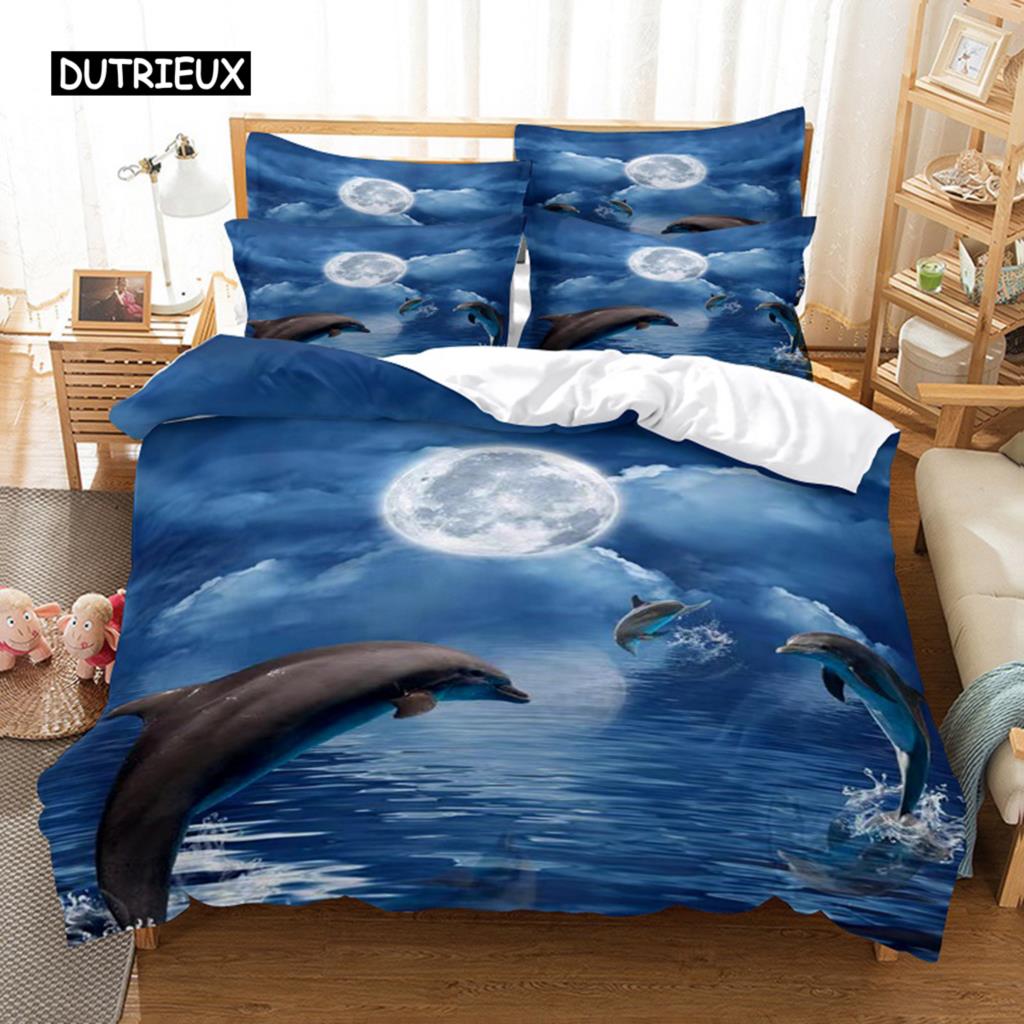 Sea Turtle Set Duvet Cover Set 3d Bedding Digital Printing Bed Linen Queen Size Bedding Set Fashion Design