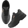 Shoetopia Women'S Flat Sneakers Black