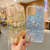 Applicable To Apple 17Pro Glitter Jade Butterfly Hand Rope Epoxy 15 Mobile Phone Case iPhone14 Butterfly 16Pro Max