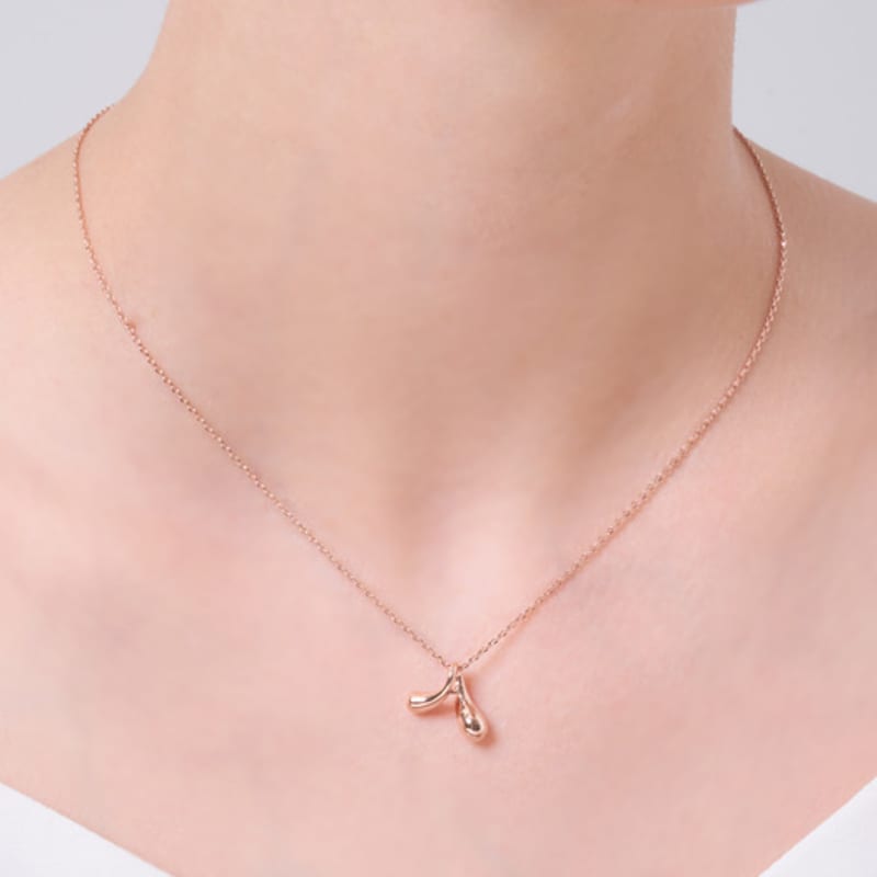 ELLE Jewelry Spring Wobble Necklace ELBRNN238