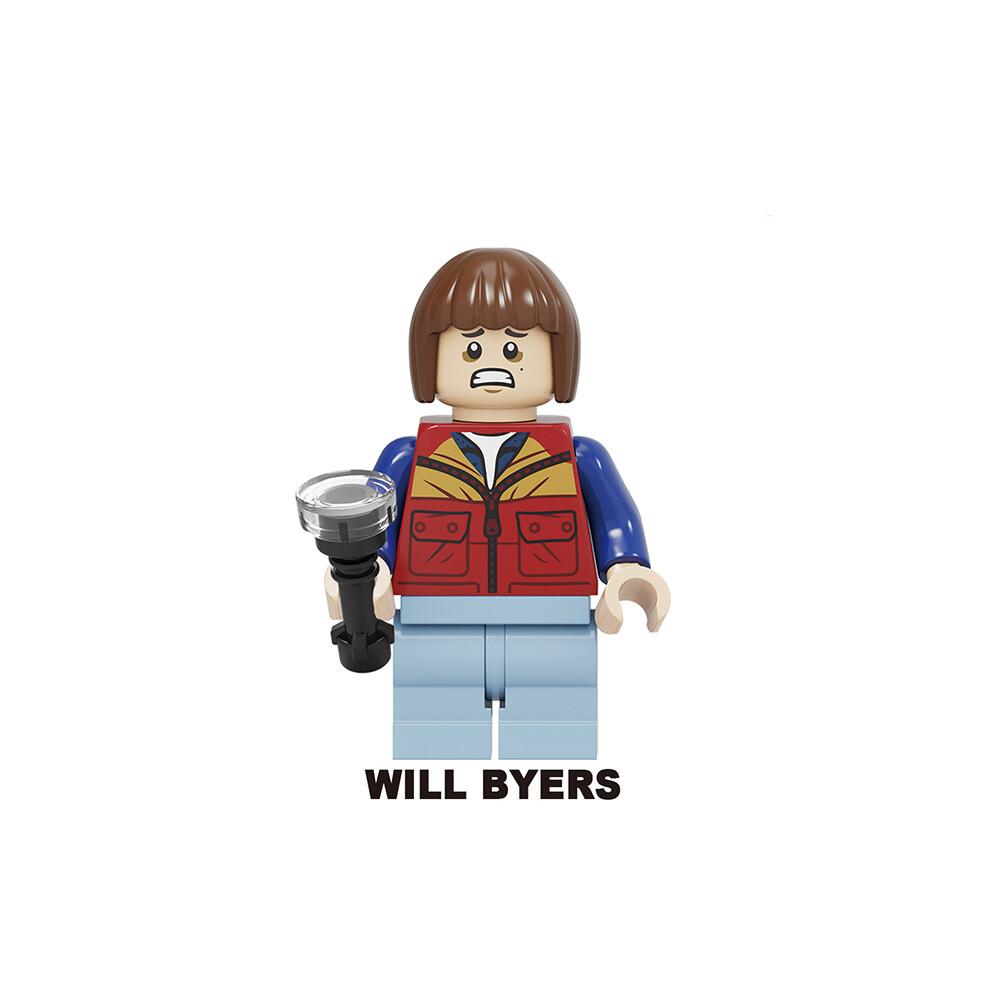 (16 KS Stranger Things - A) 24 KS Sada Sestavitelných Minifigurek Stranger Things Dětské Hračky Stavebnice Kompatibilní s Lego
