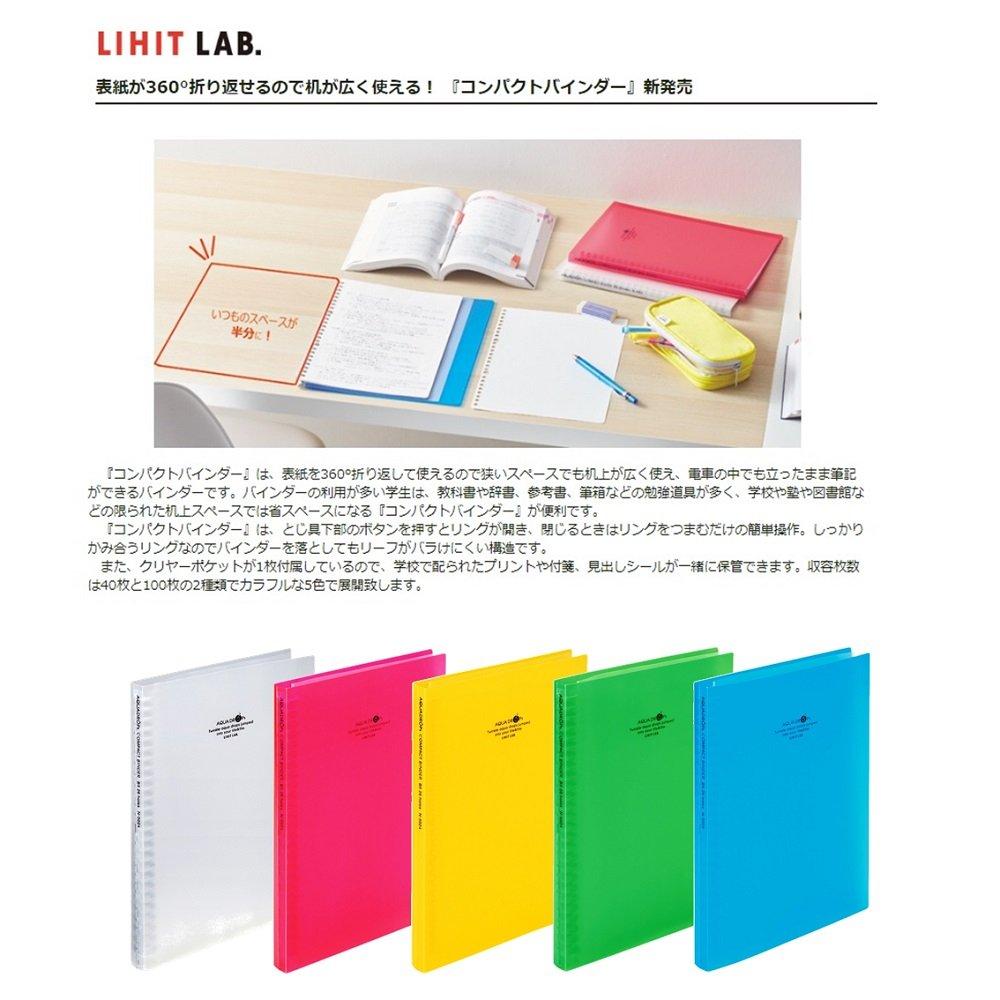 LIHIT LAB Kompakter 26er Blau N5024-8 Locher, B5S, Löcher,