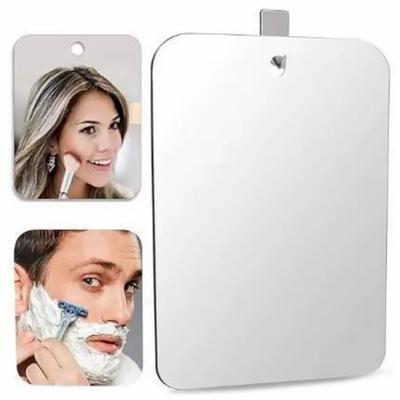 2025 Neu 1 Stück Acrylspiegel mit Wandsaugnapf Duschspiegel für Herrenrasur Damen Make-up Tragbar Reise Badezimmerzubehör