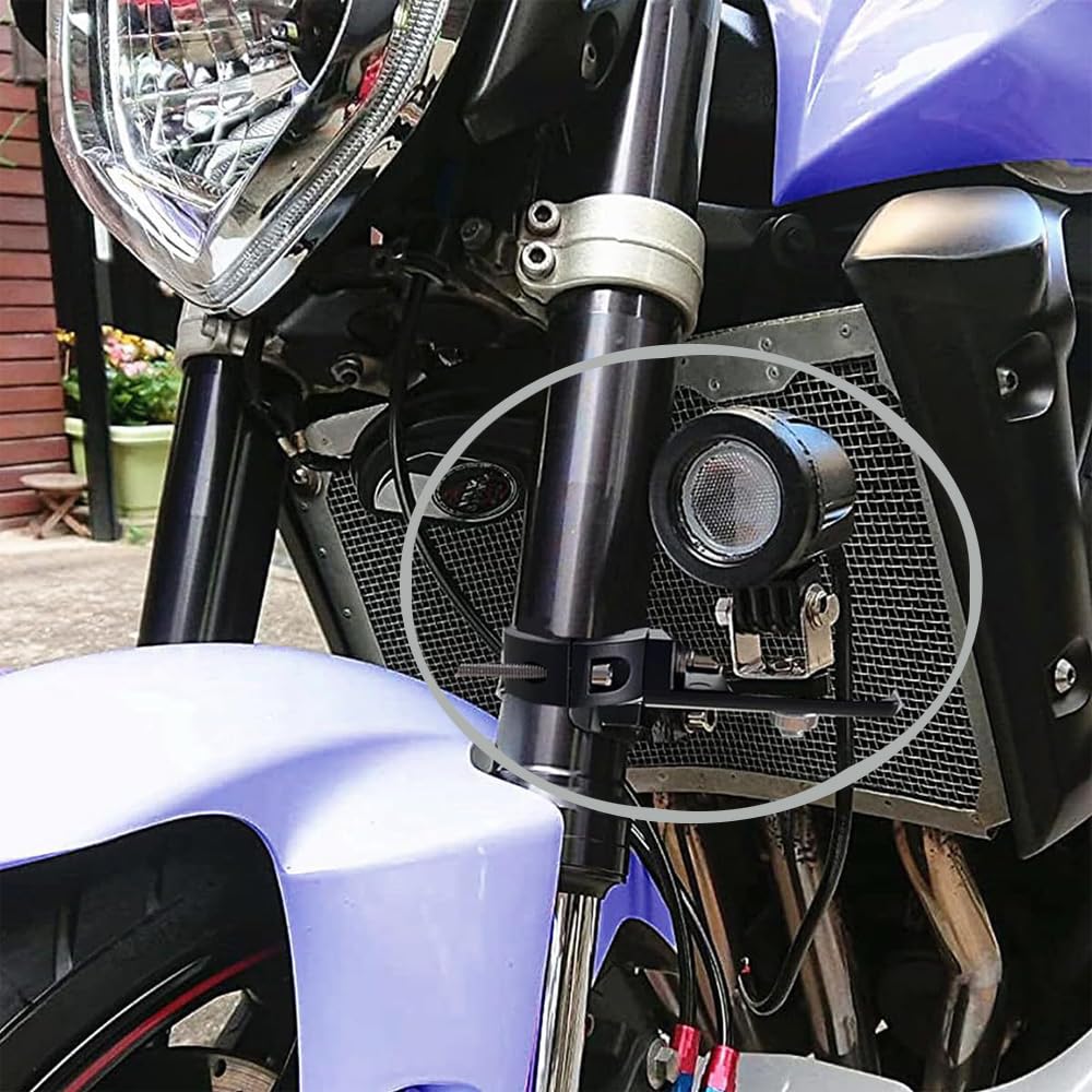 Motorcycle Headlight Stay, Approx. 0.9 - 1.5 inches (22 - 38 mm), Work Light,