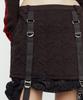 ADSB ANDERSSON BELL Embroidered Padded Skirt Apa764W(D/Brown)