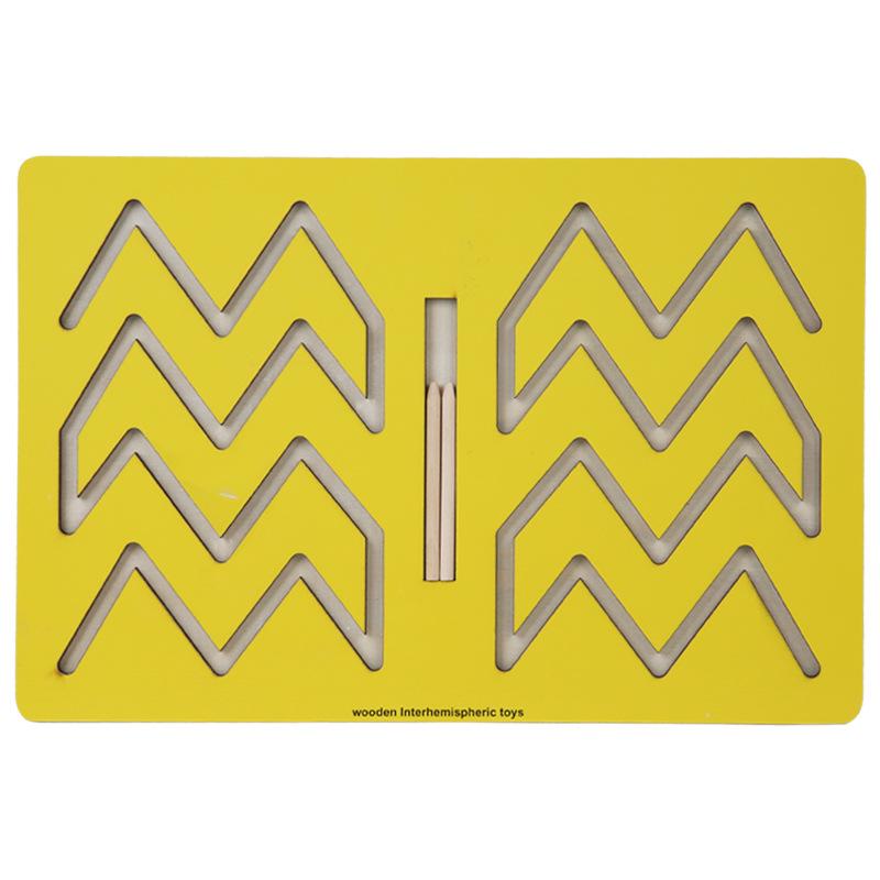 Wooden XO Tic-Tac-Toe: Kids' Educational Logic Training Game for Two Players