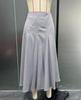 Asymmetrical Pleated Elegant Women's Hip-Hugging Skirt - Europe 2025 Fashion