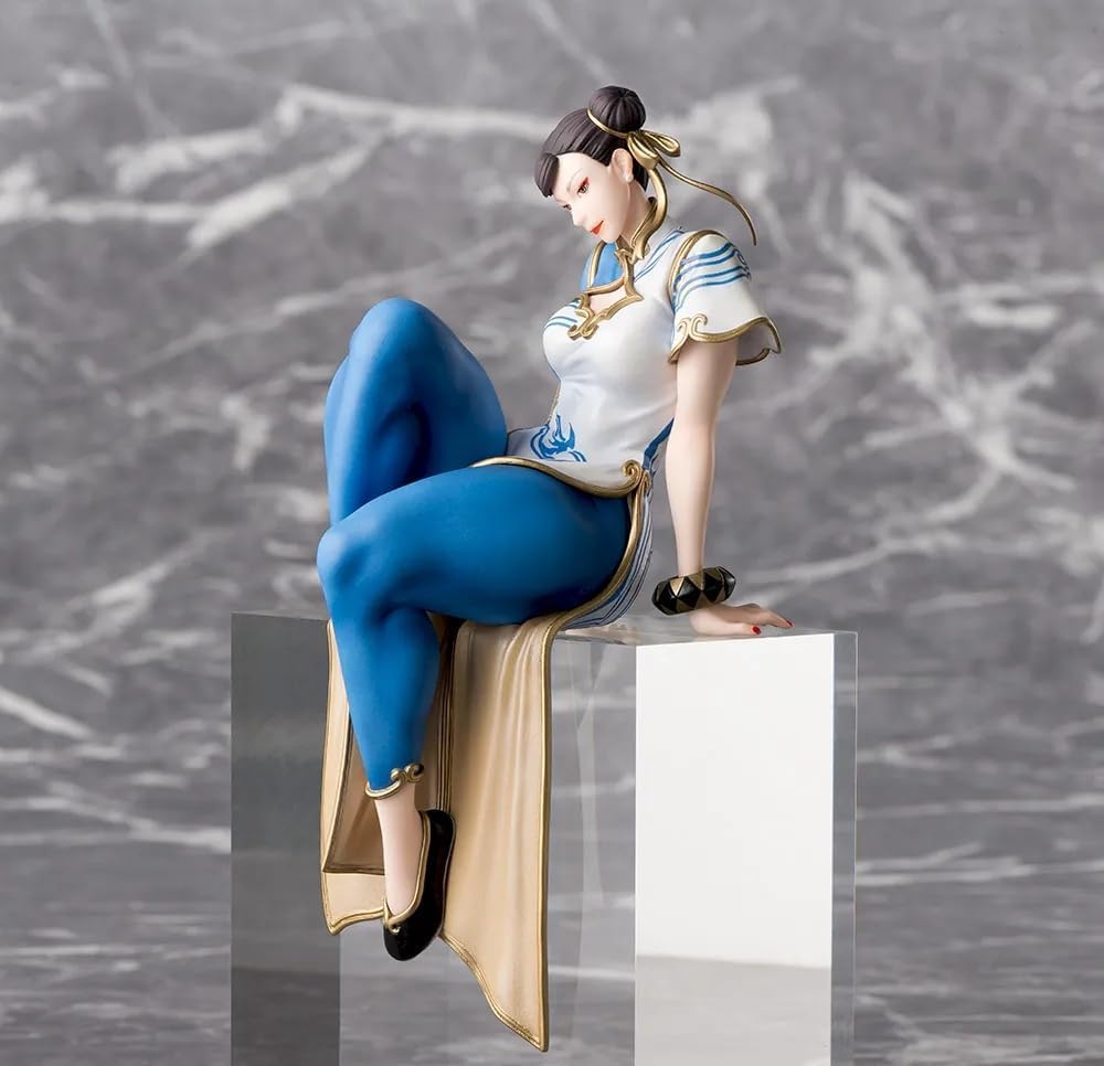 Chun-Li Figure Street Fighter 6 Choconose Premium Figure Total Length Approximately 14cm