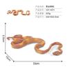 Gruselige realistische Schlangenmodelle für Kinder, Kobra Maisnattern-Figur, Lebendiger Wildpython, Perfektes Streichgeschenk