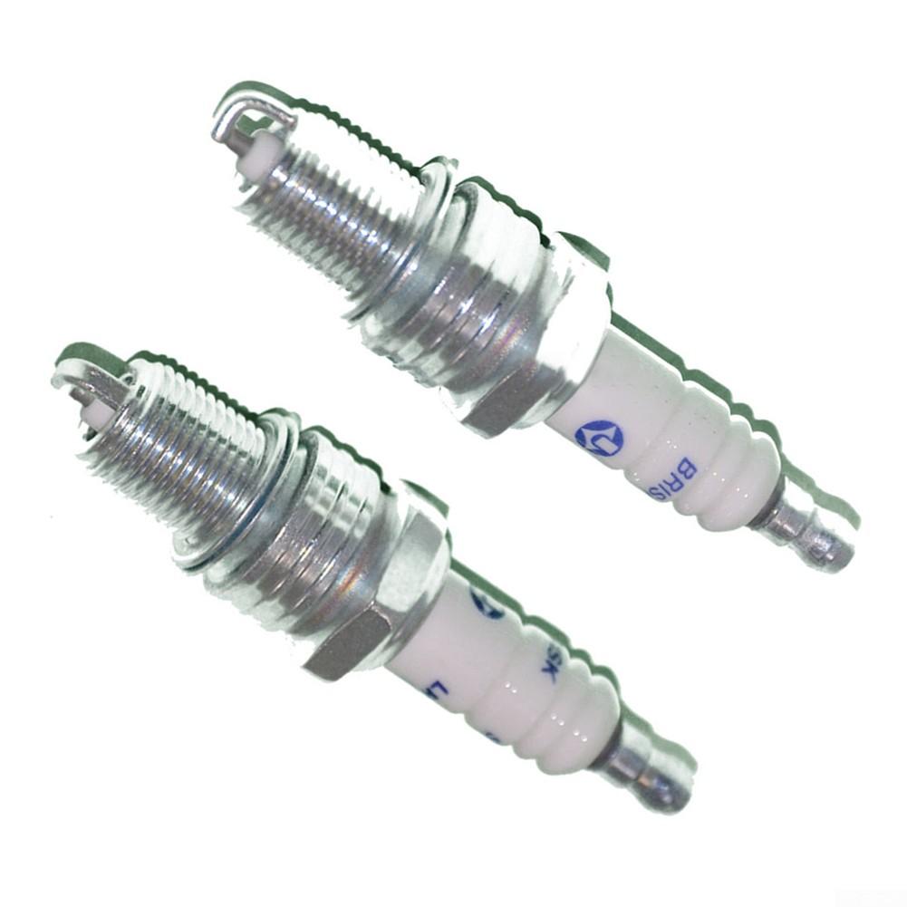 2pcs Spark Plug Brushcutter Parts Durable For Fuxtec