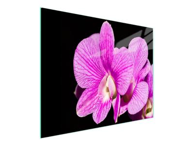 SZKLANA DESKA DO KROJENIA 52x30 ORCHIDEA