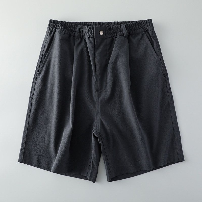 Ice Silk Running Quick-Drying Breathable Outdoor Exercise Shorts Dark Gray M