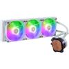 Watercooling - cooler master - masterliquid 360l core blanc argb - led argb - fusil - compatible lga1156 socket