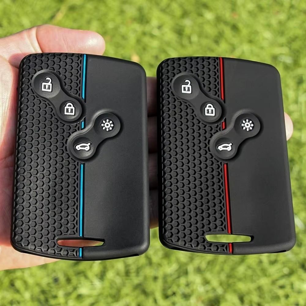 Car Key Case for Renault Duster Captur Clio Logan Megane 1 2 3 Koleos Scenic Nema Fluence Zoe