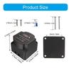 12V 140A Double Battery Isolator with LED Voltmeter Waterproof Voltage Sensitive Relays for Car Campers Motorhomes