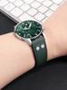 20mm 21mm 22mm Natur Weich Fluorkautschuk FKM Gummi Uhrenarmband Für IWC Armband Big Pilot Portofino TOP GUN Uhrenarmband Mit Niete