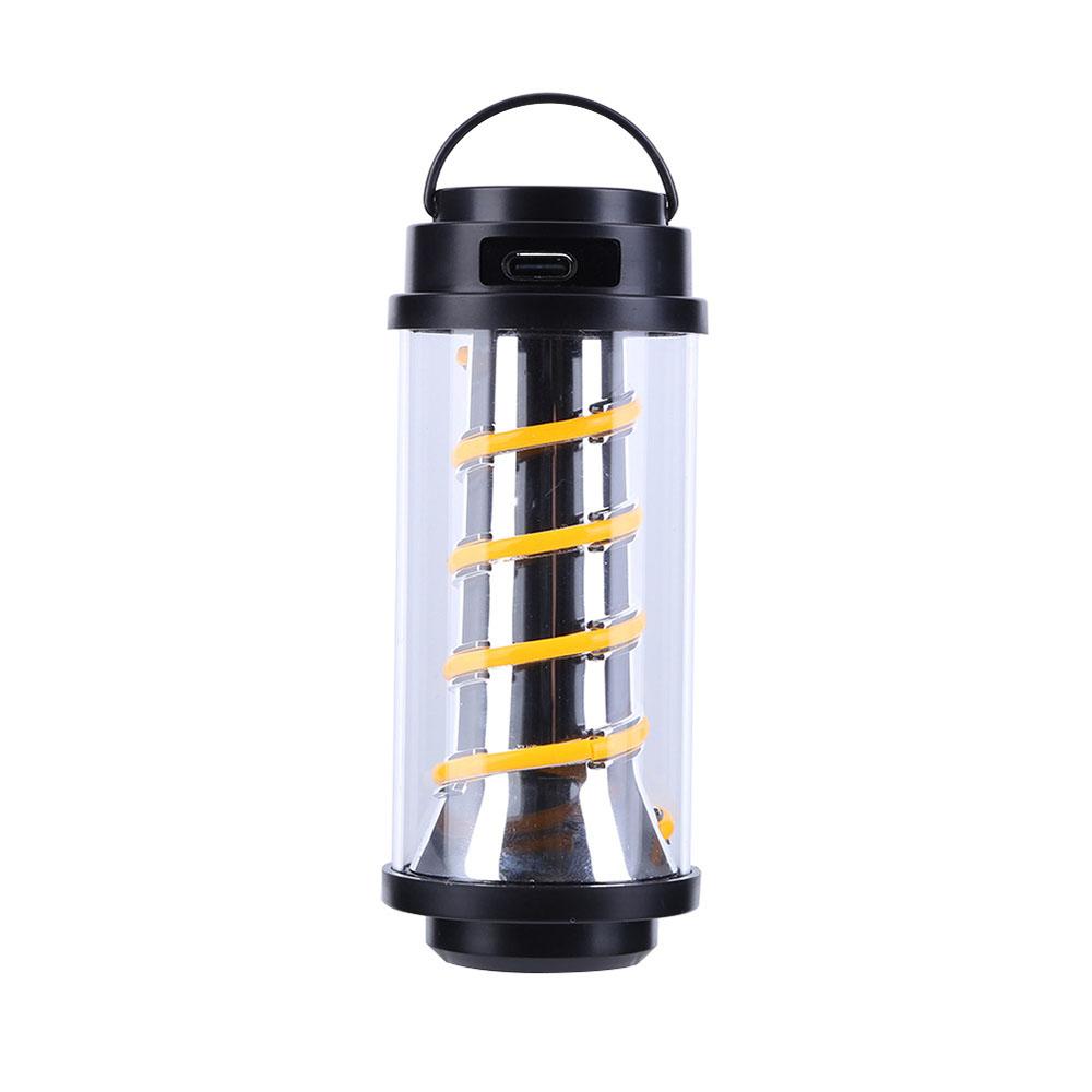 Camping atmosphere light waterproof LED camping light with hook dimmable lantern flashlight suitable for outdoor tent canopy