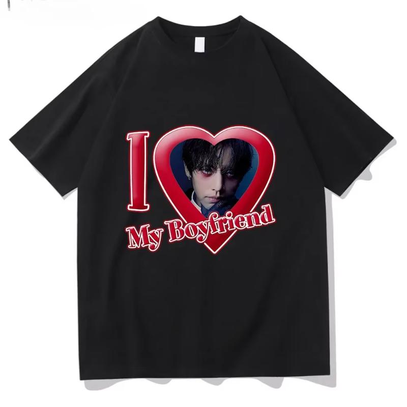 

I Love My Boyfriend DPR IAN T Shirts Cotton Tee Shirt Classic Clothes Rap HipHop Men/women Tshirt Unisex Summer Aesthetic Tops 4XL