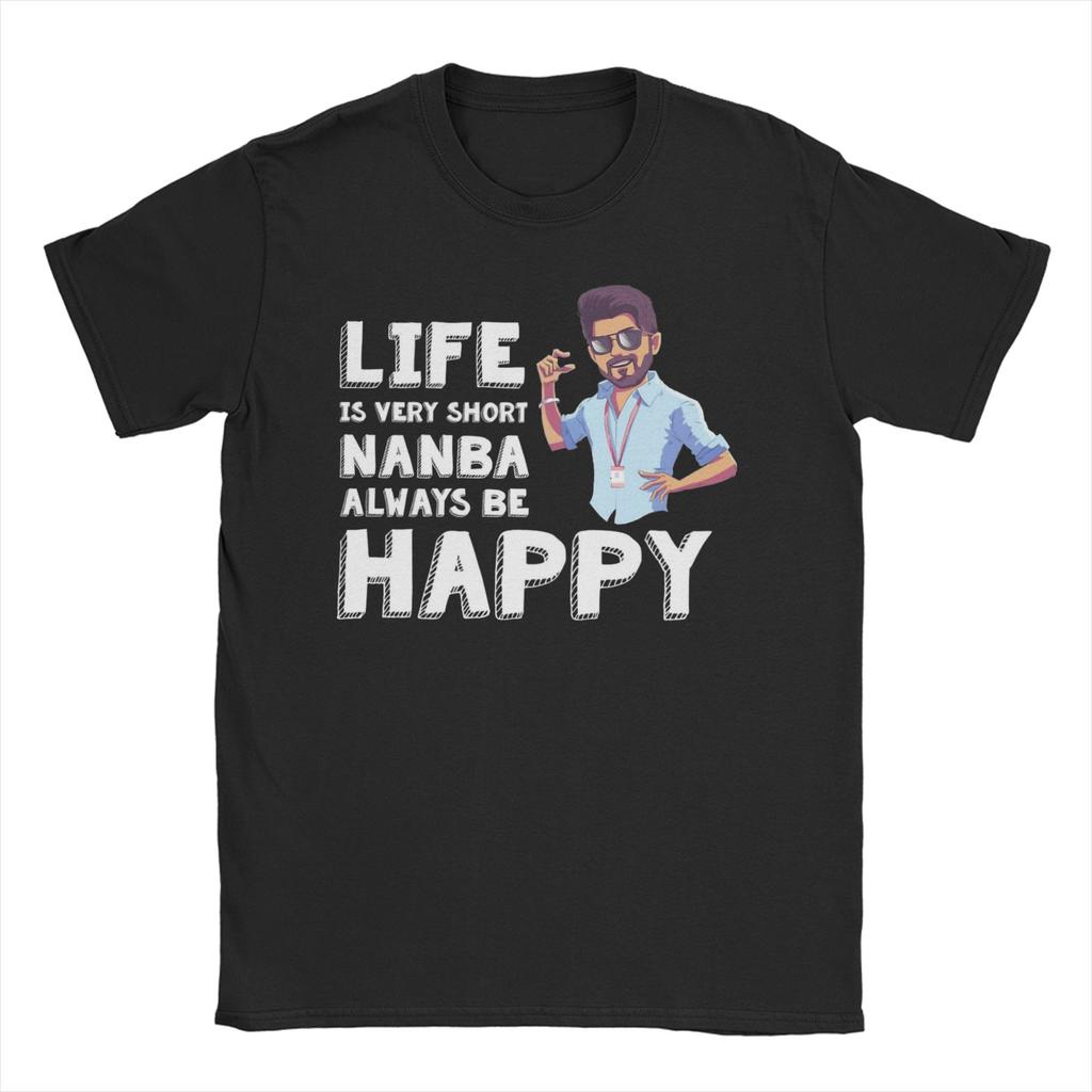 Vijay Thalapathy Jana Nayagan Movie T Shirts Men Womens Cotton Casual TShirts Round Neck Tees Short Sleeve Tops Unique