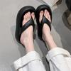 Internet celebrity explosion comfortable flip-flops women's spring summer thick bottom non-slip heightened flip-flops