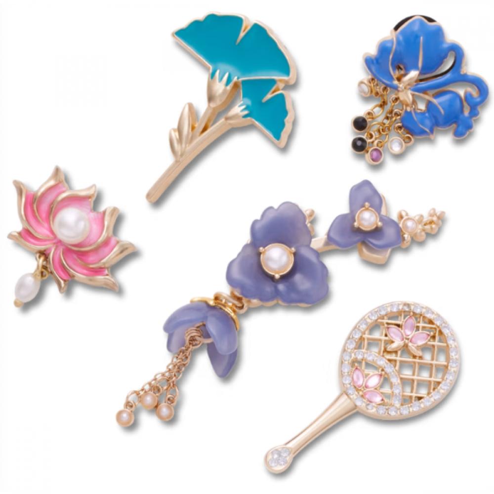 

Crocs Elevated China Floral Earring Jibbitz 5 Set FREE