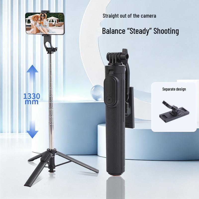 Multifunctional Magnetic Bluetooth Selfie Stick & Tripod with Remote Control for Smart Photography