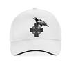 Viking Ragnar'S Raven Print Baseball Cap Fashion Brand Summer Hip Hop Cap Men Raven Viking Rune Hats Adjustable Snapback Bone